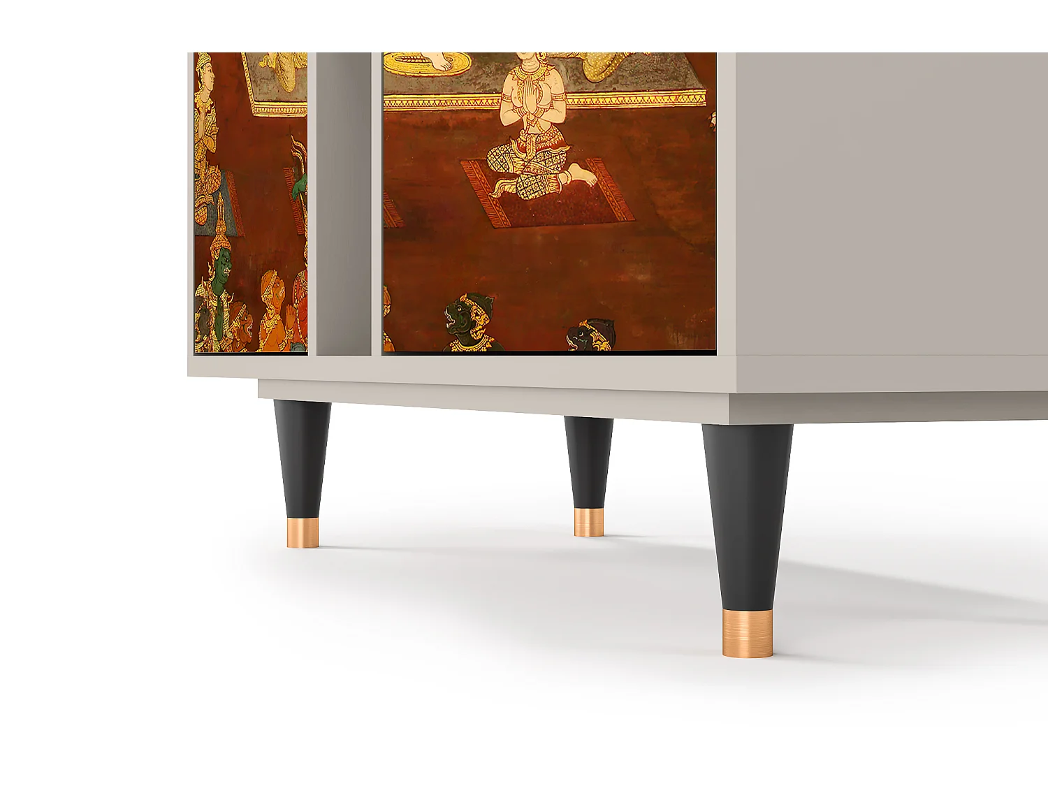 Kredens - 94х96х41 cm - BS5 - Malyavan, Piaskowy