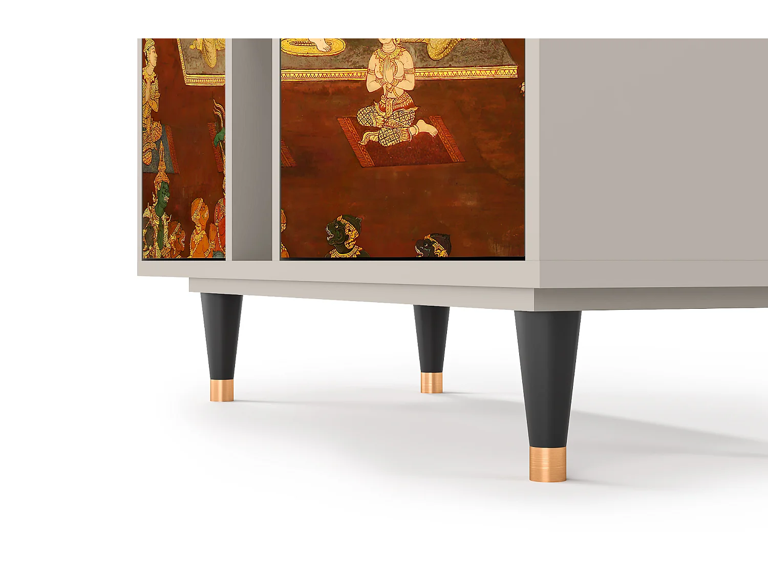 Kredens - 94х96х41 cm - BS5 - Malyavan, Piaskowy