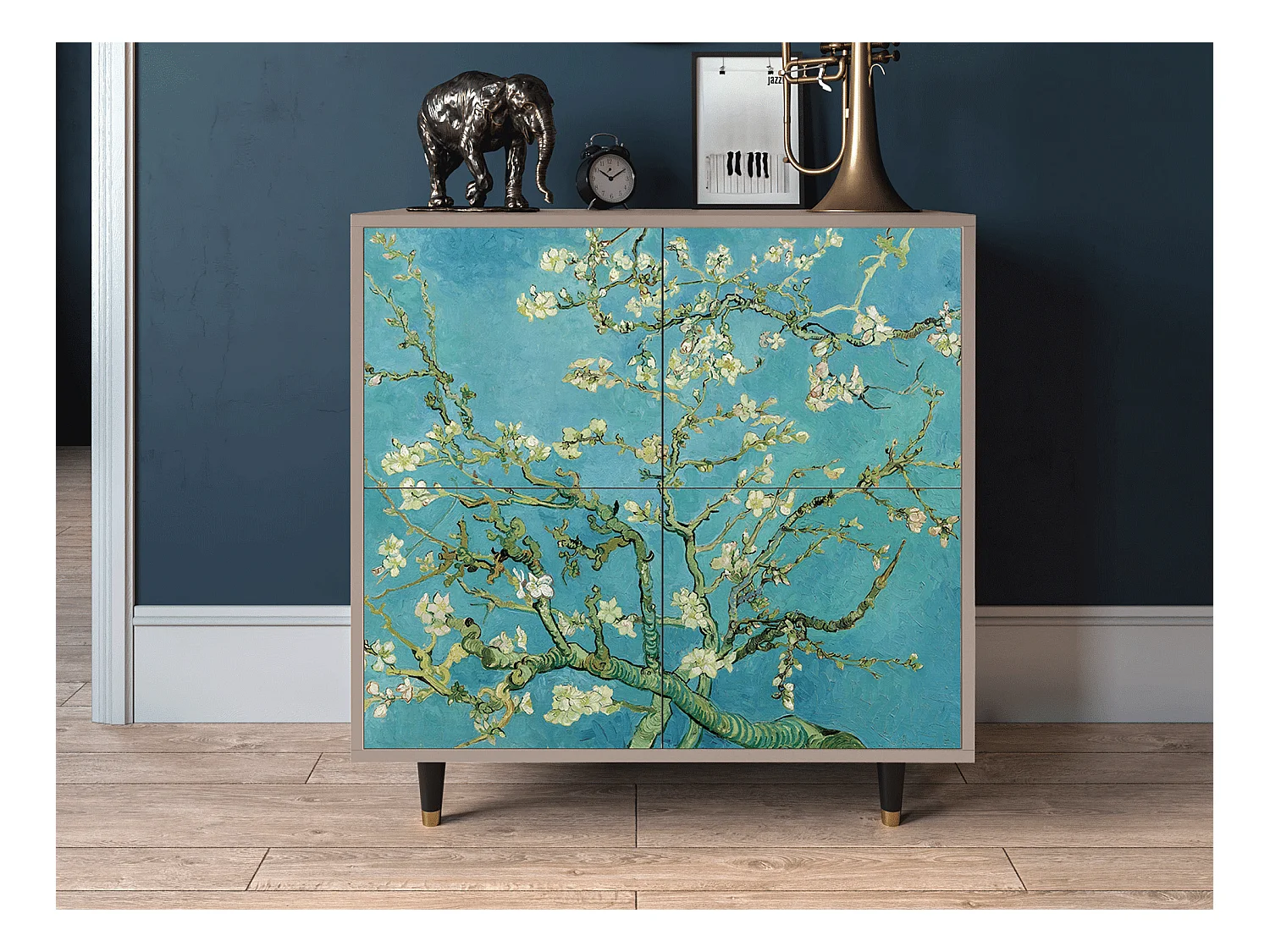 Credenza - 94x96x48 cm - BS3 - Almond Blossom, Latte