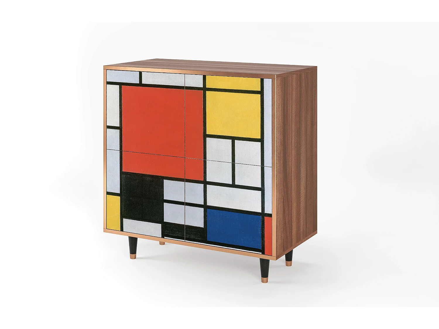 Dressoir - 94x96x48 cm - BS3 - Composition, Walnoot