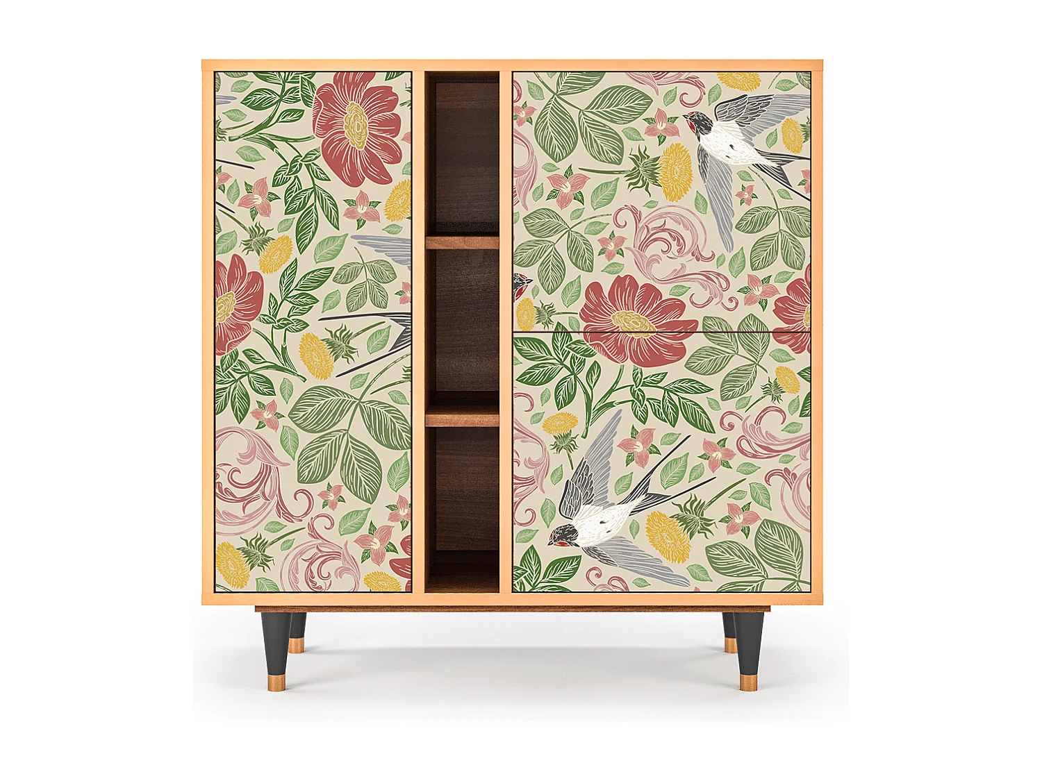 Buffet - 94х96х41 cm - BS5 - Spring Swallow, Noyer