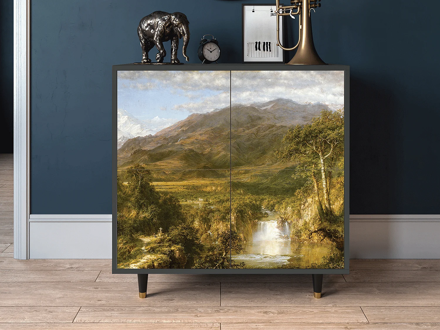 Buffet - 94x96x48 cm - BS3 - The Heart of the Andes , Anthracite