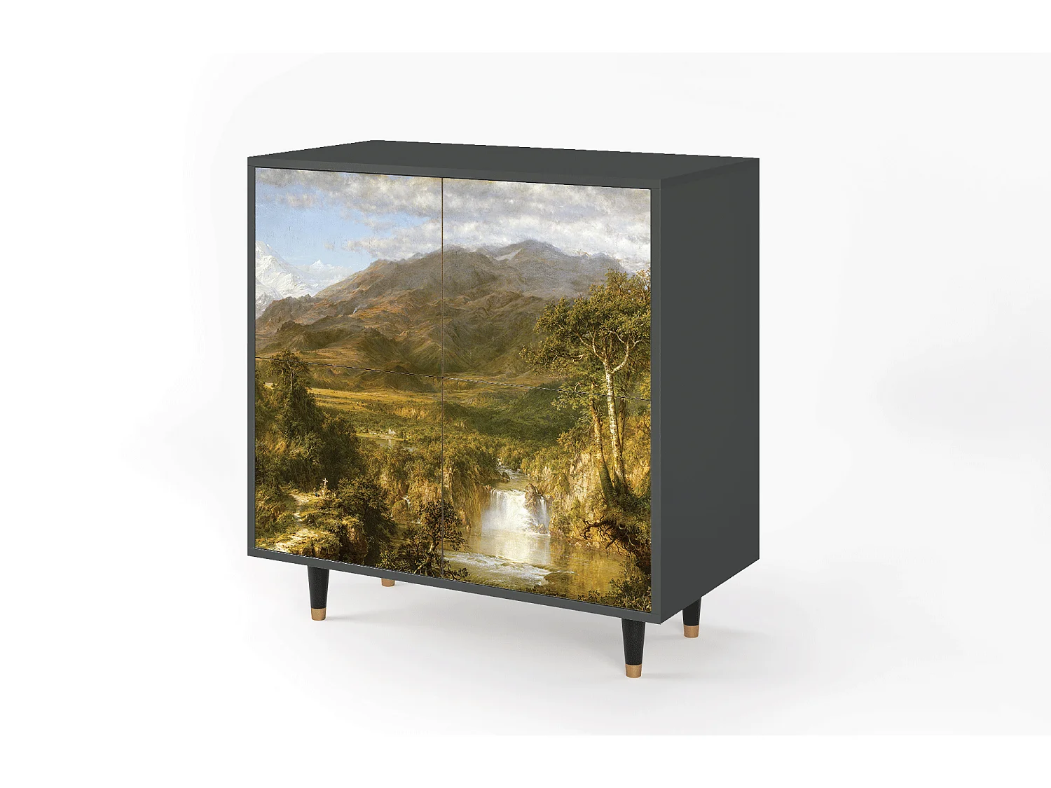 Buffet - 94x96x48 cm - BS3 - The Heart of the Andes , Anthracite