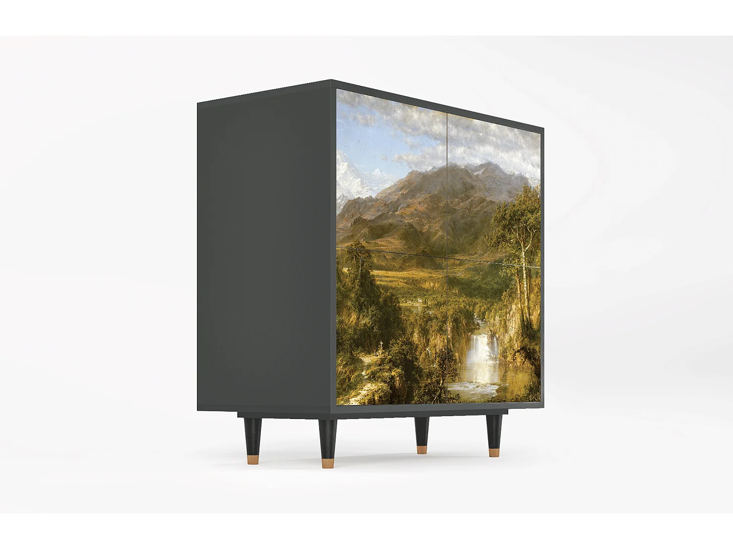 Buffet - 94x96x48 cm - BS3 - The Heart of the Andes , Anthracite