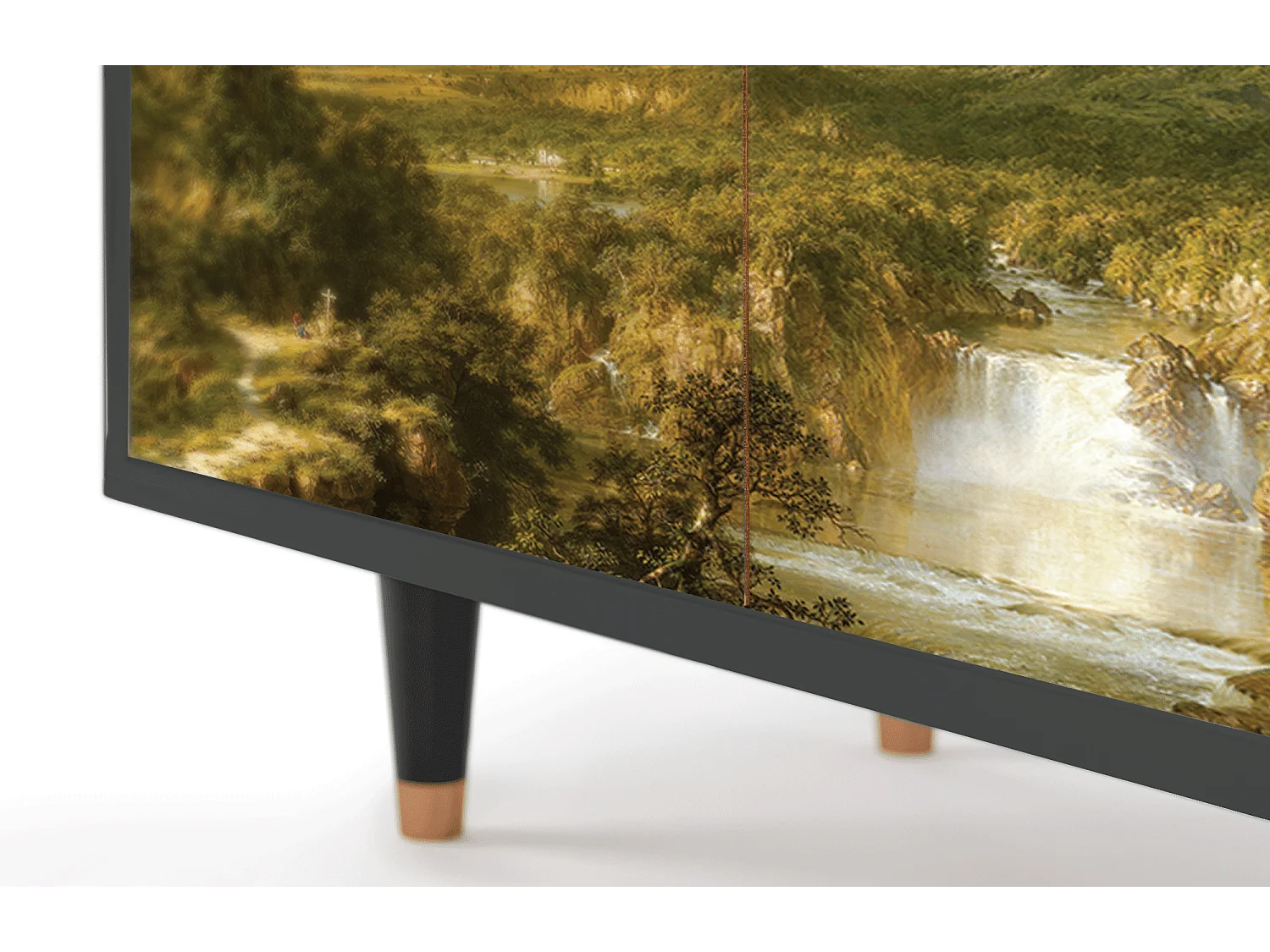 Kredens - 94x96x48 cm - BS3 - The Heart of the Andes , Antracyt