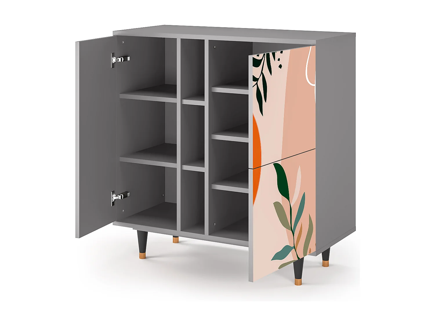 Dressoir - 94х96х41 cm - BS5 - Artwork, Grijs