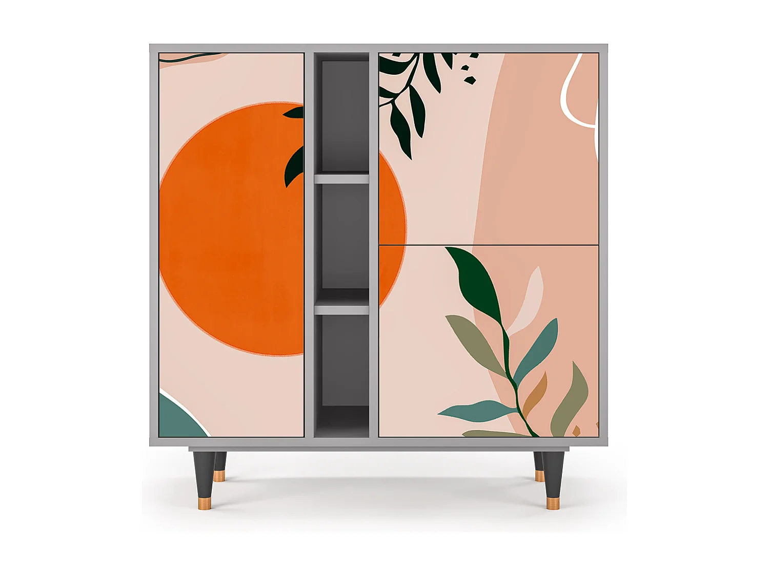 Credenza - 94х96х41 cm - BS5 - Artwork, Grigio