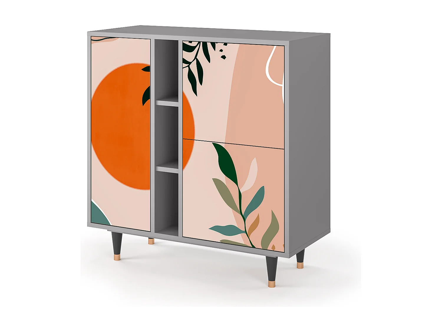 Credenza - 94х96х41 cm - BS5 - Artwork, Grigio