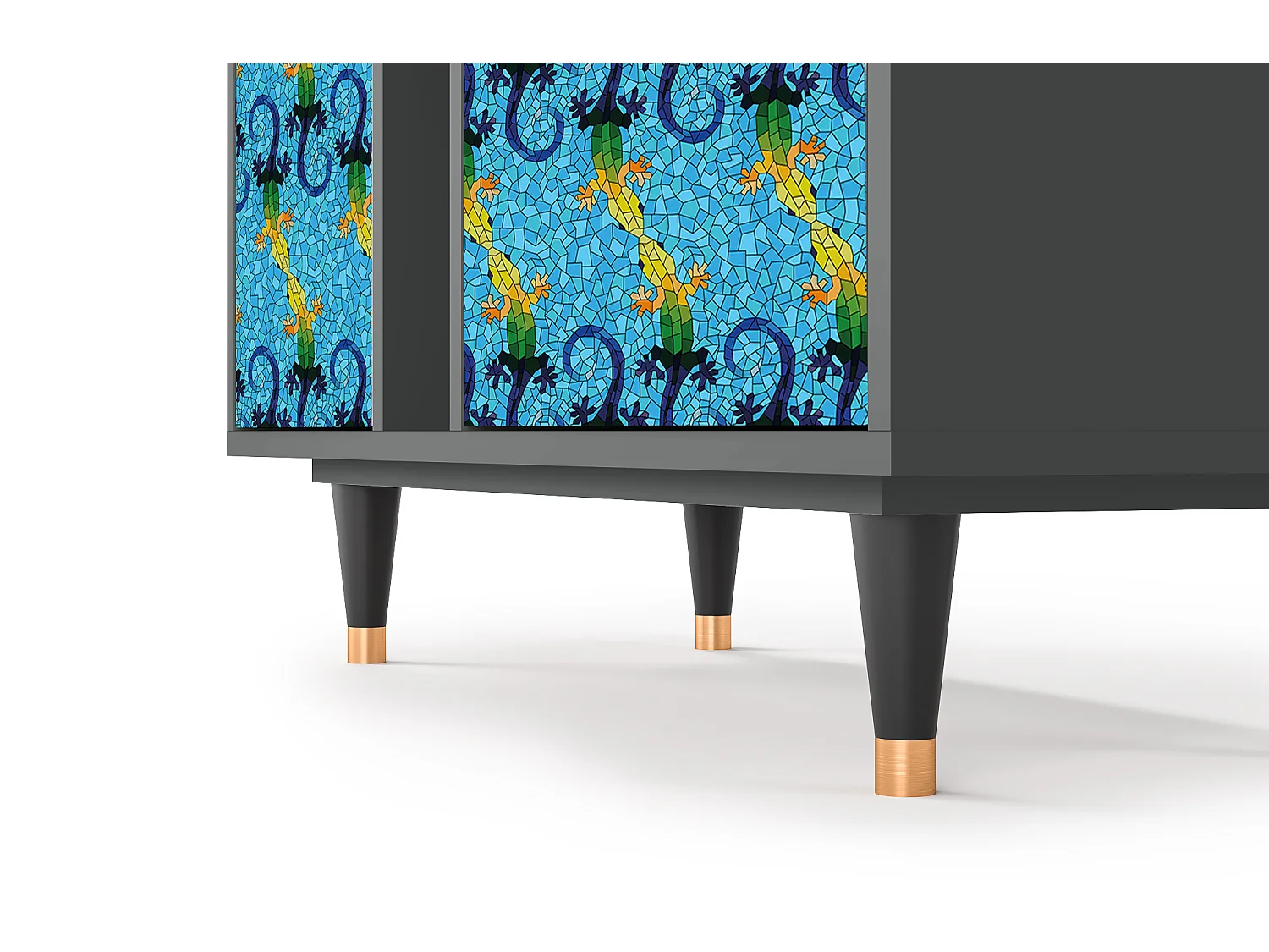 Buffet - 94х96х41 cm - BS5 - Gaudi's Lizard, Anthracite