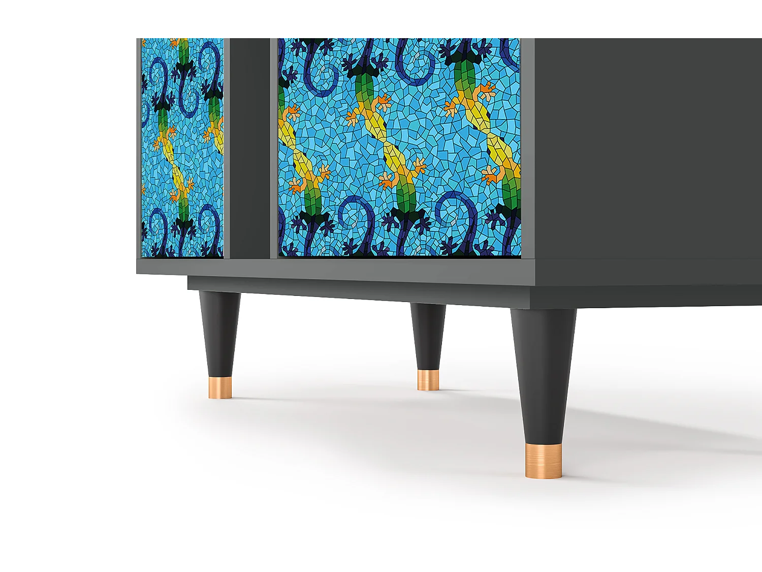 Buffet - 94х96х41 cm - BS5 - Gaudi's Lizard, Anthracite