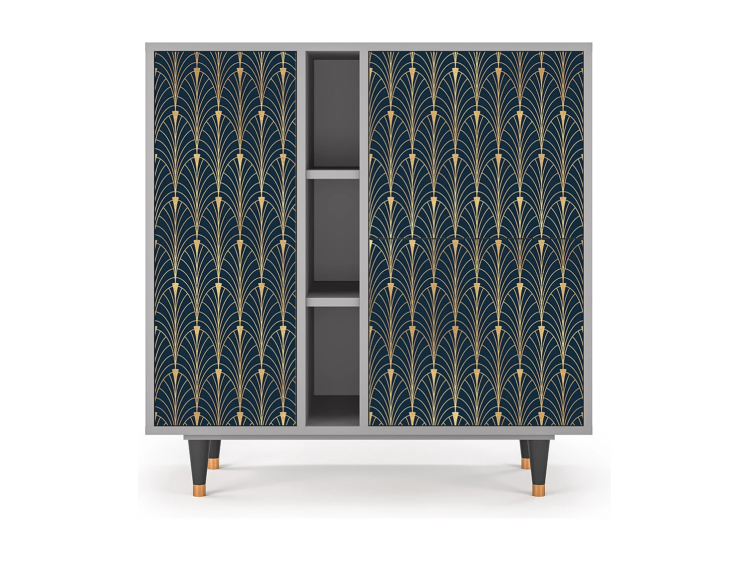 Buffet - 94х96х41 cm - BS5 - Flower of the Nile, Gris