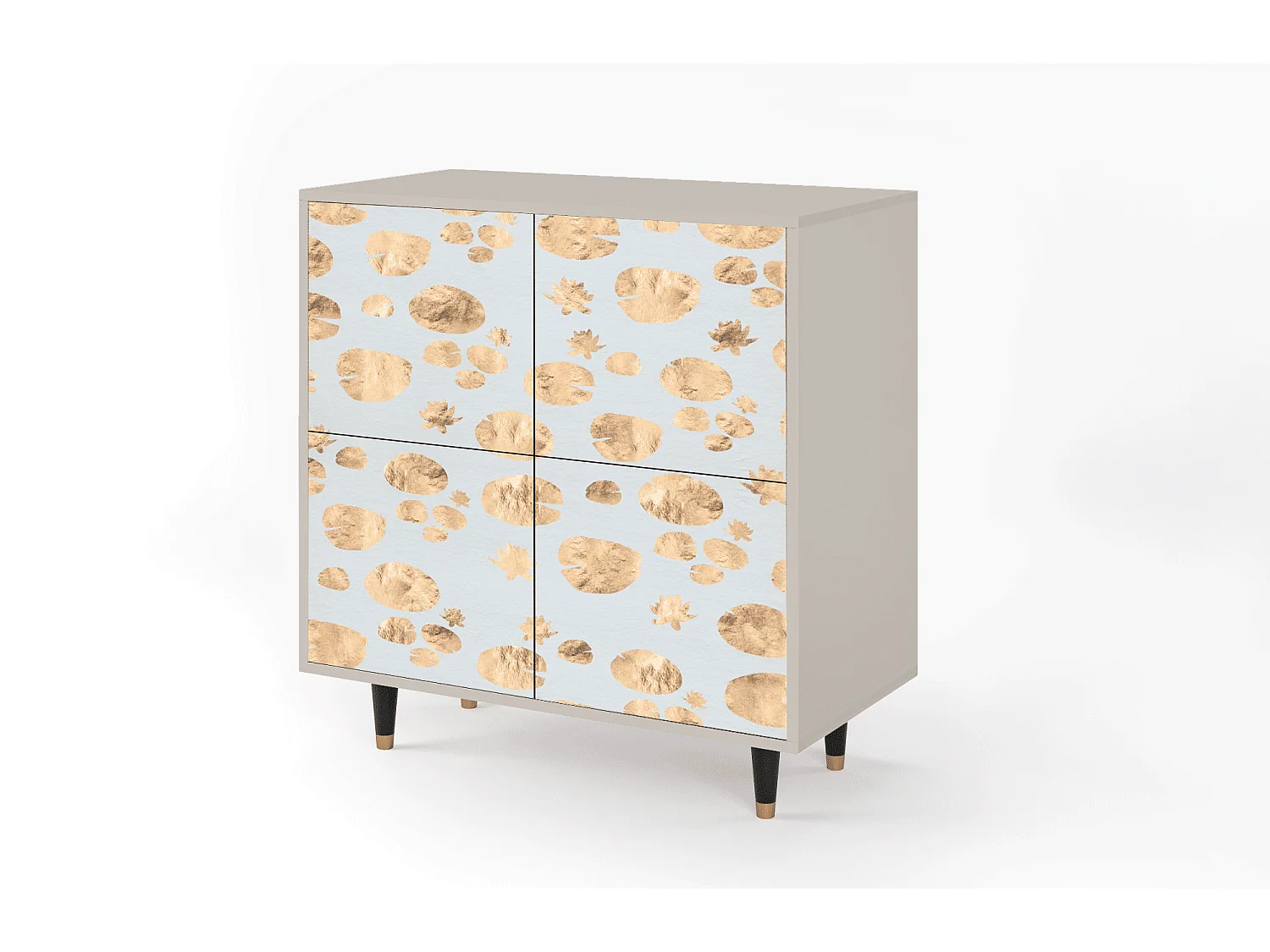 Kredens - 94x96x48 cm - BS3 - Blue Giraffe, Piaskowy