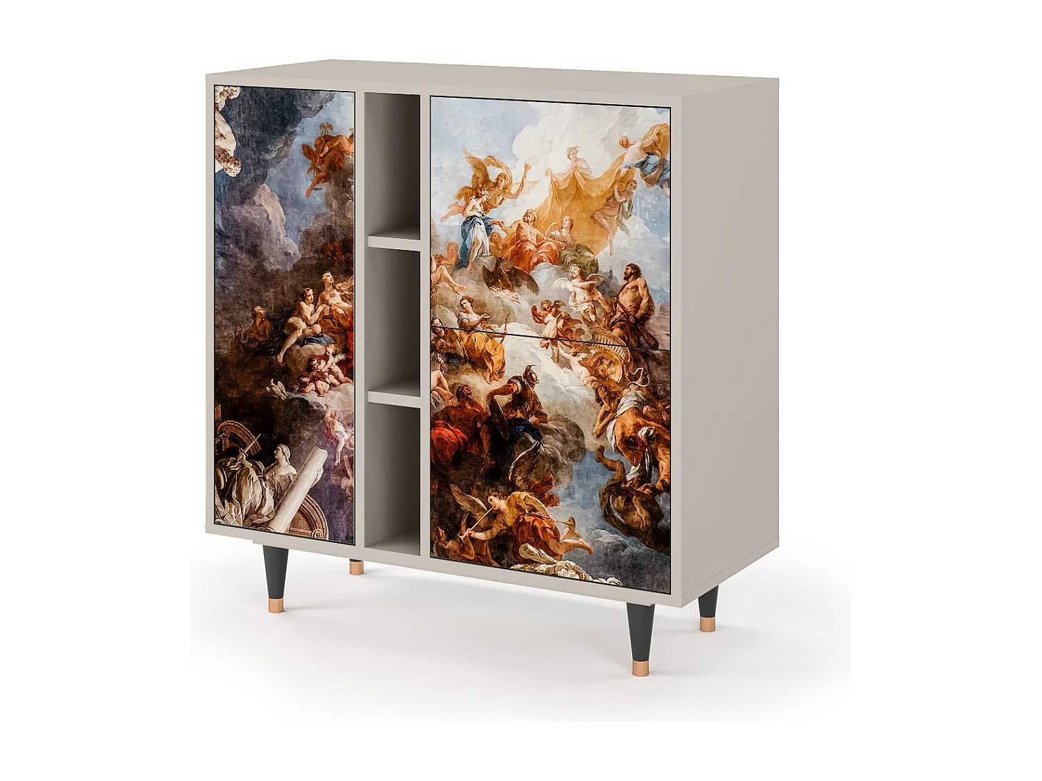 Aparador - 94х96х41 cm - BS5 - Versailles, Areia