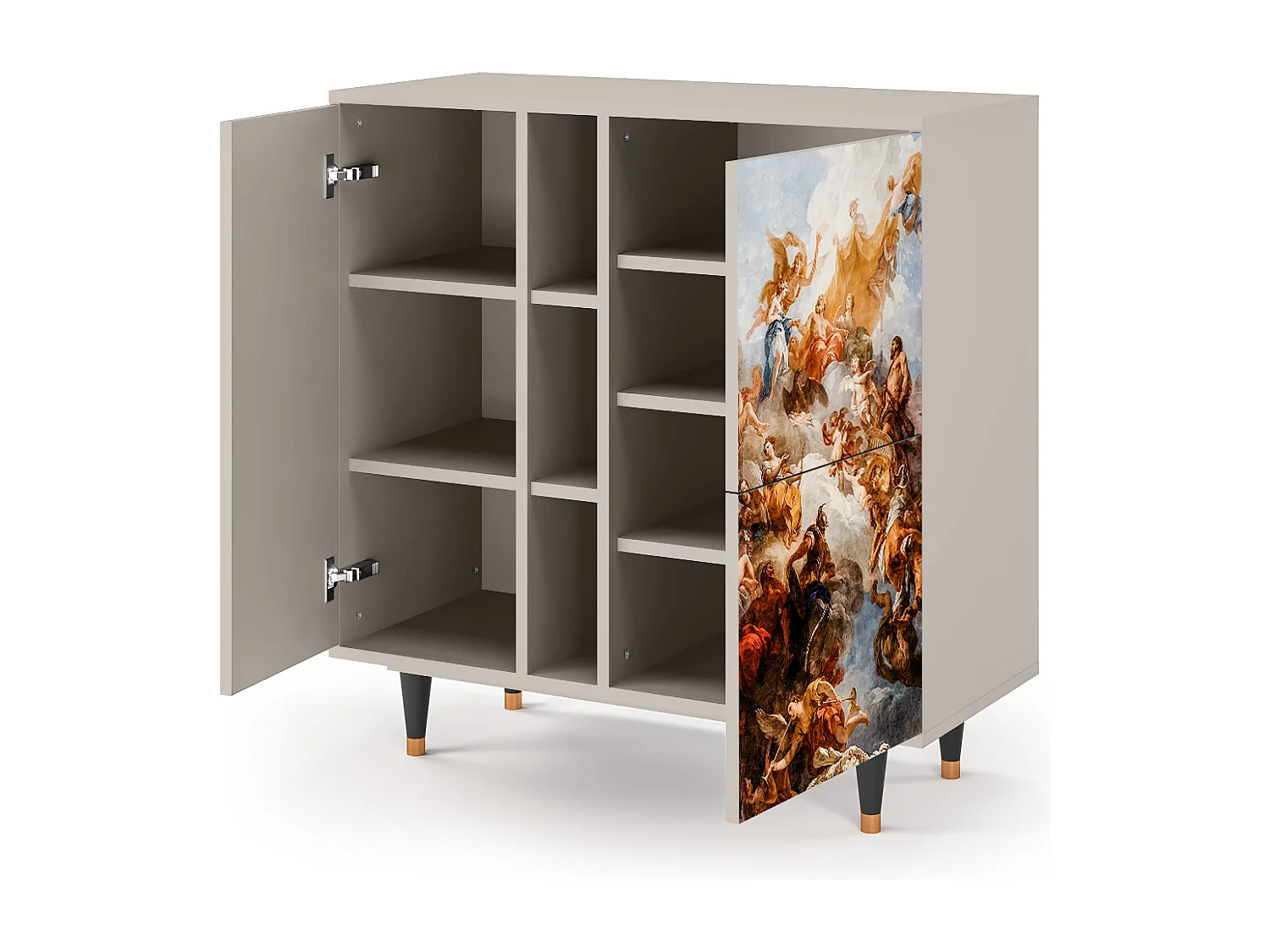 Aparador - 94х96х41 cm - BS5 - Versailles, Areia