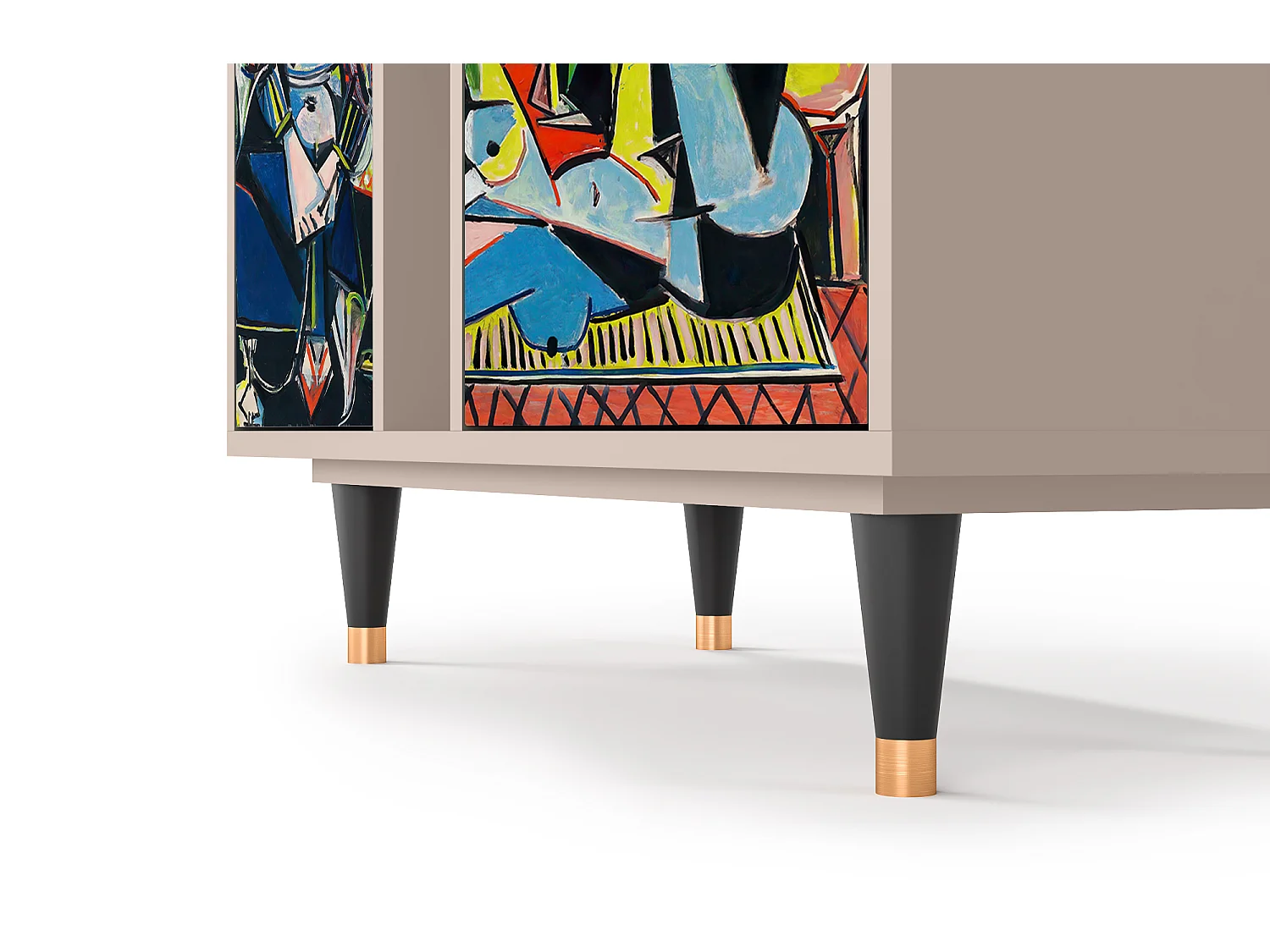 Kredens - 94х96х41 cm - BS5 - Women of Algiers, Latte