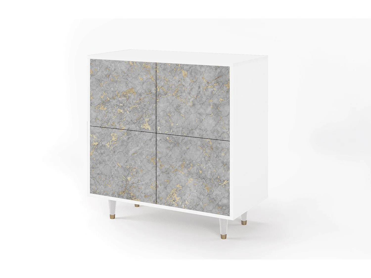 Aparador - 94x96x48 cm - BS3 - Mariana Trench, Branco