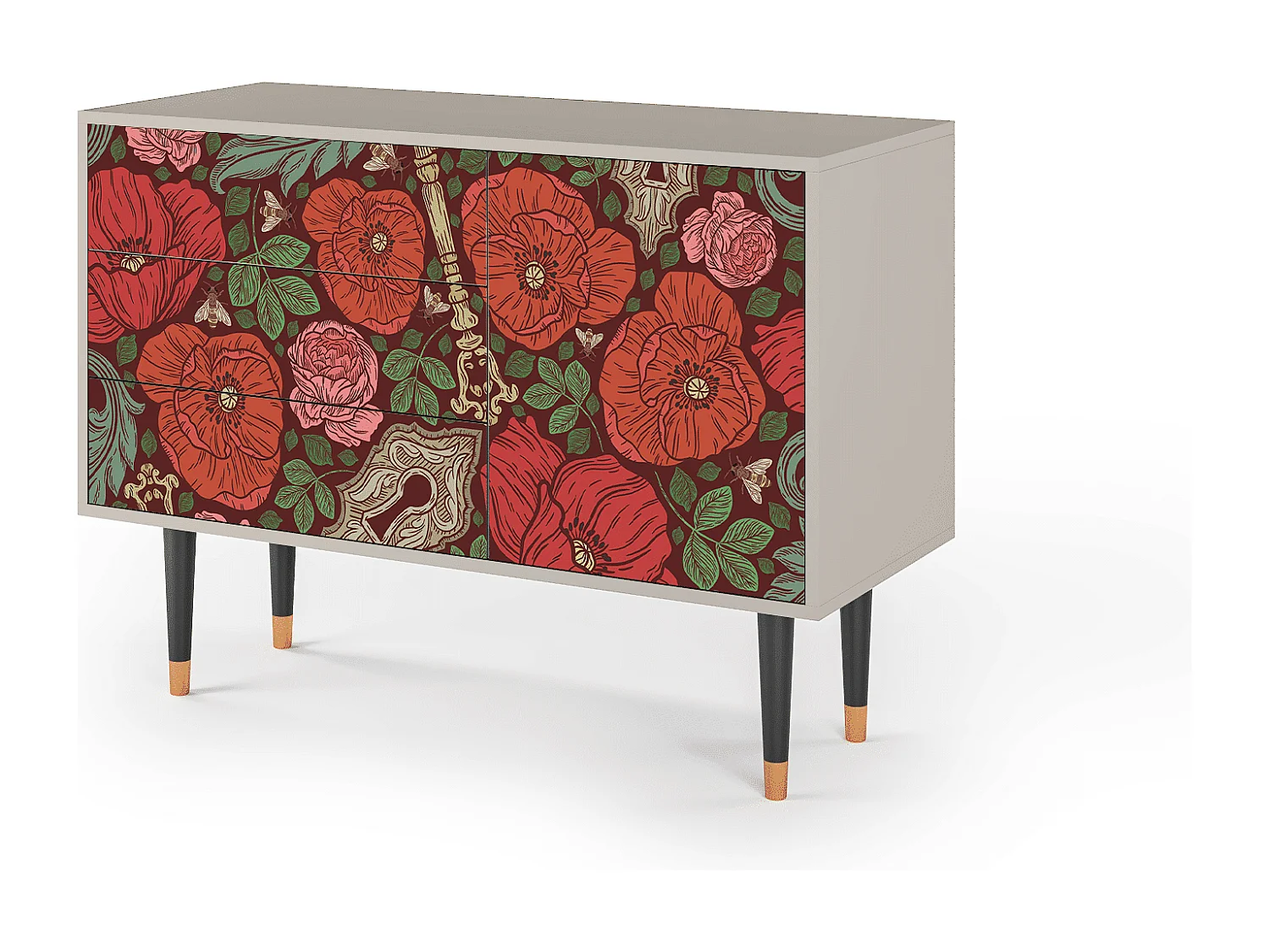 Buffet - 115х84х41 cm - S3 - Poppy Garden, Sable