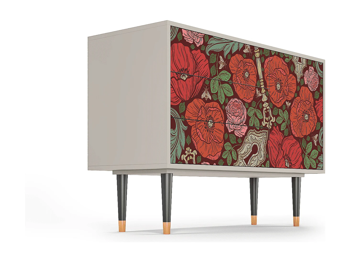 Buffet - 115х84х41 cm - S3 - Poppy Garden, Sable