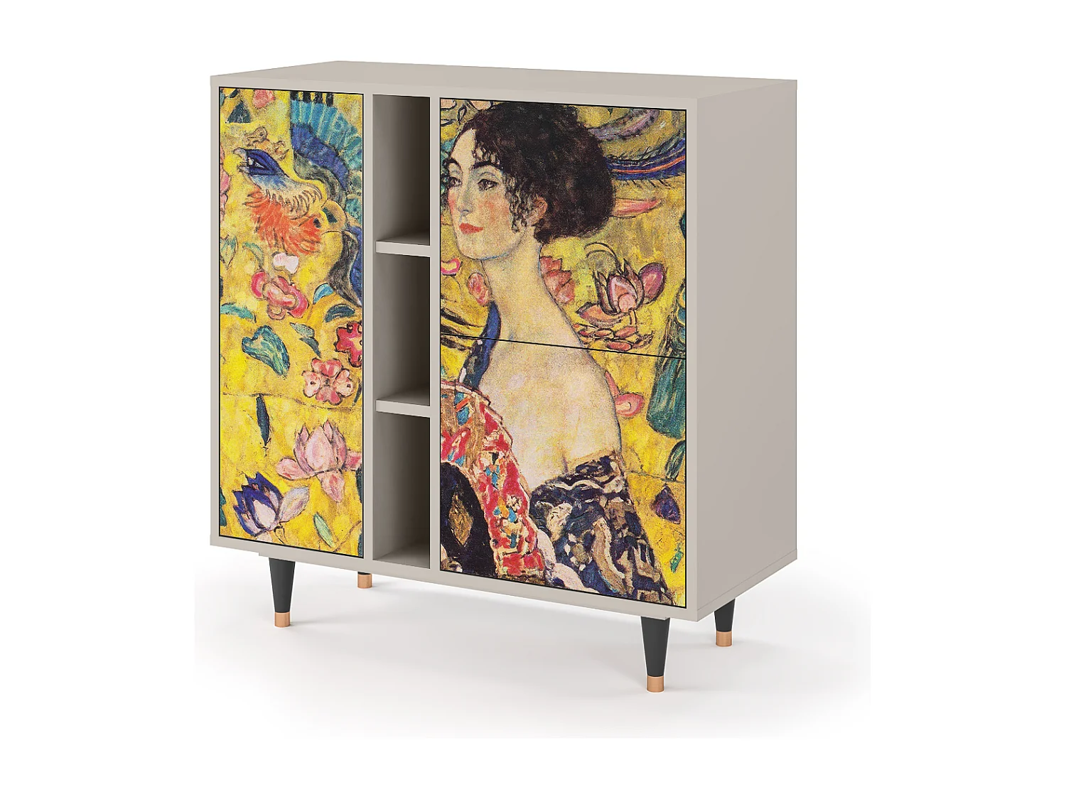 Buffet - 94х96х41 cm - BS5 - Lady with Fan by Klimt, Sable