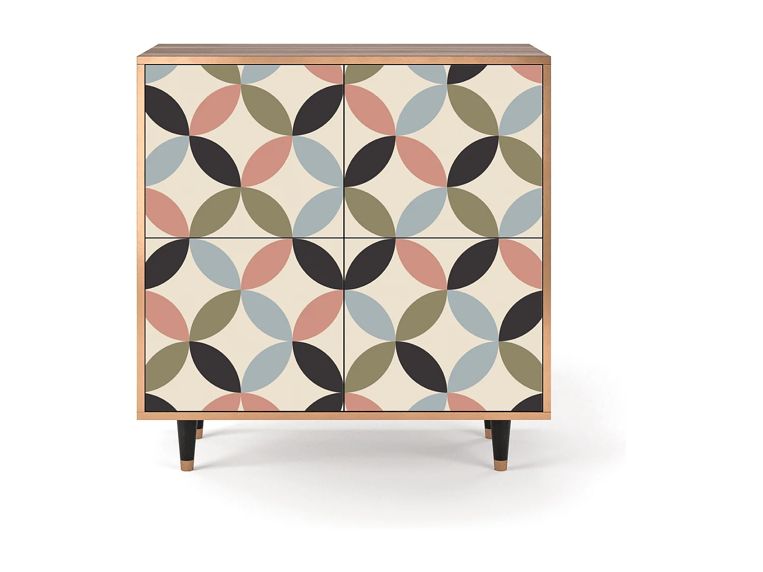 Buffet - 94x96x48 cm - BS3 - Butterfly Effect, Noyer