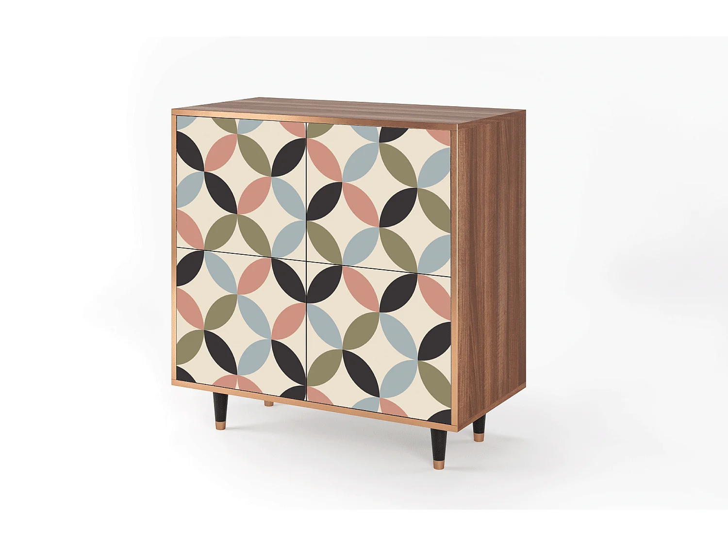 Buffet - 94x96x48 cm - BS3 - Butterfly Effect, Noyer