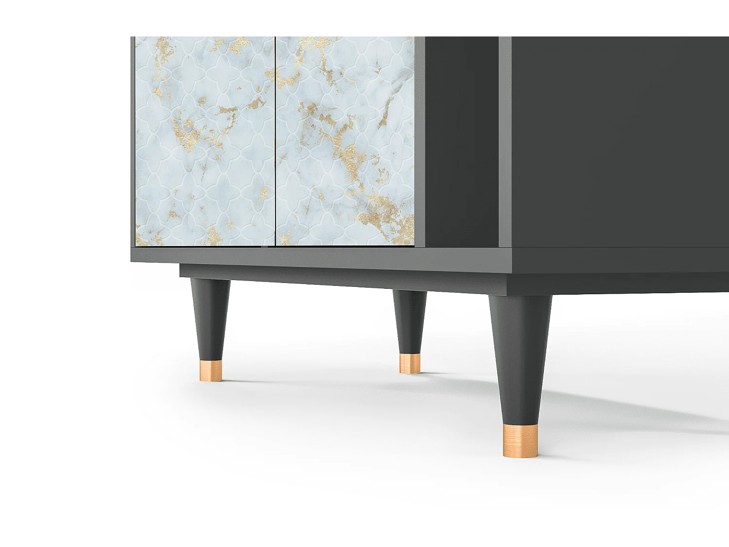 Sideboard - 96х110х41 cm - BS6 - Golden Waves, Anthrazit