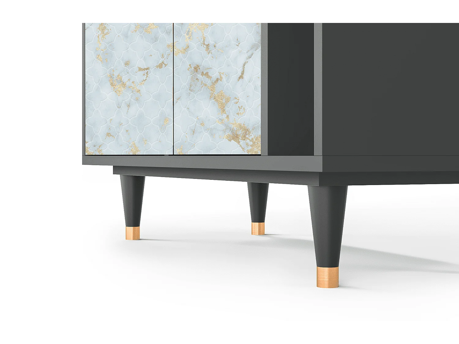 Buffet - 96х110х41 cm - BS6 - Golden Waves, Anthracite