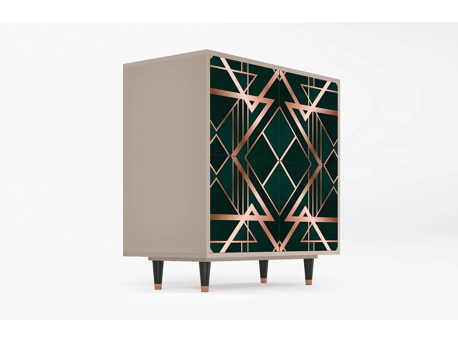 Buffet - 94x96x48 cm - BS3 - Emerald Gatsby, Latte