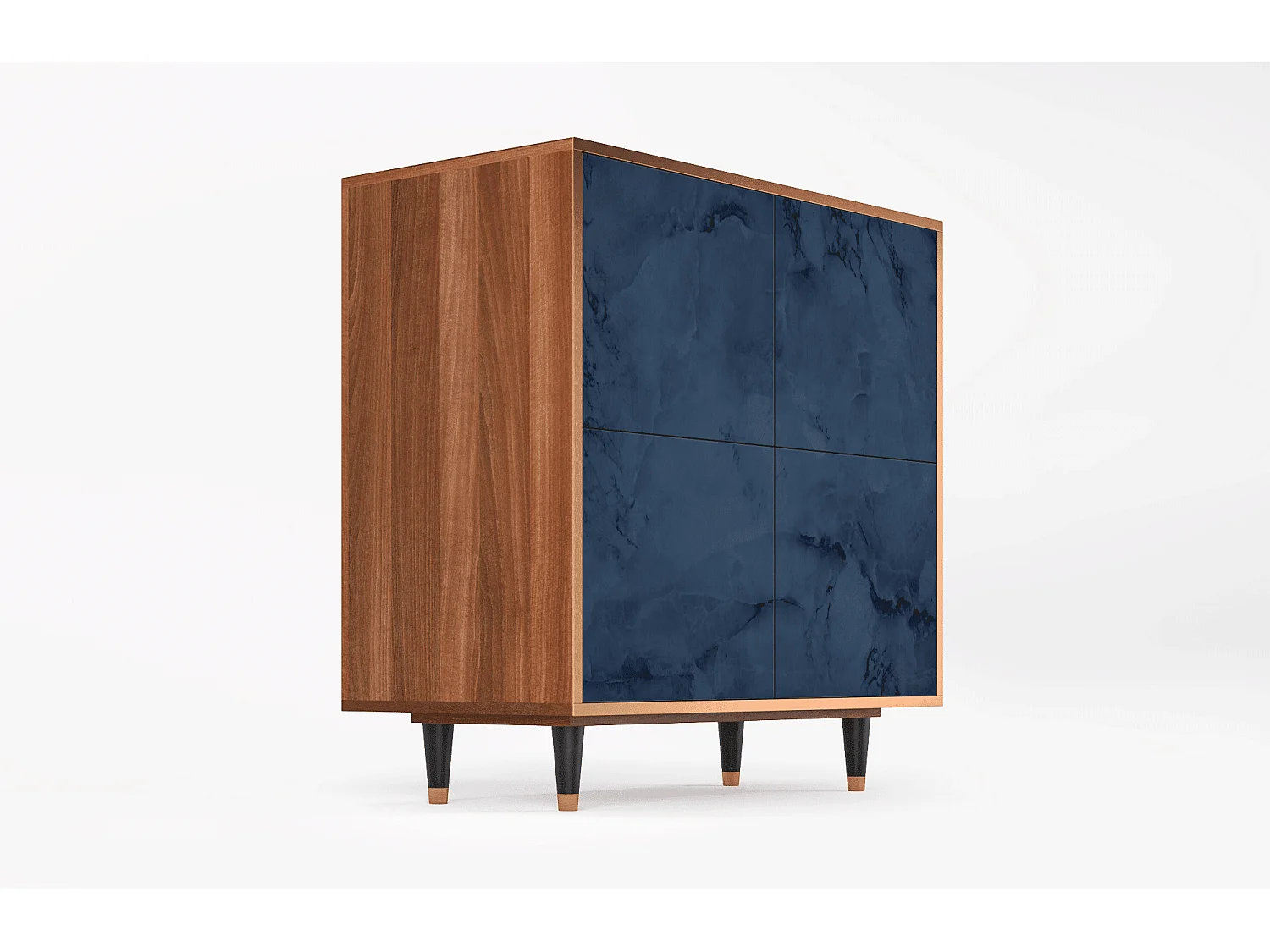 Buffet - 94x96x48 cm - BS3 - Endless Galaxi, Noyer