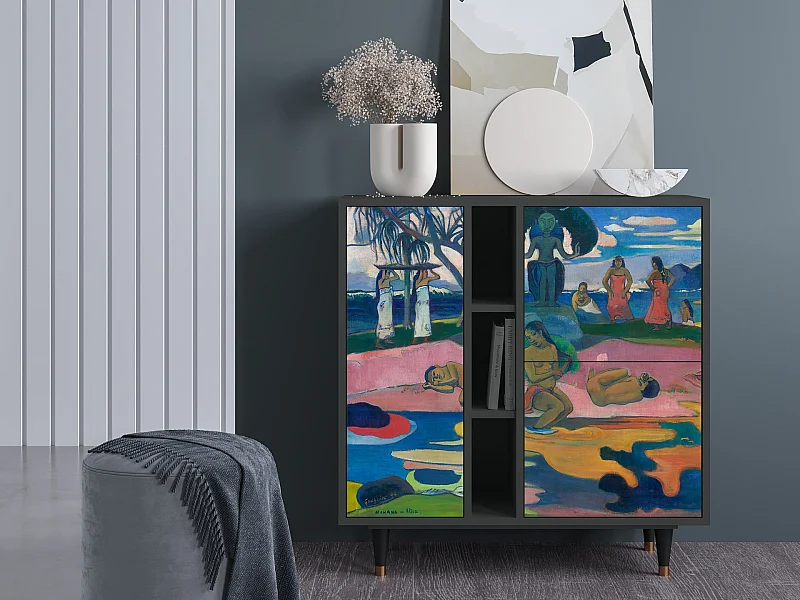 Dressoir - 94х96х41 cm - BS5 - Day of the God, Antraciet