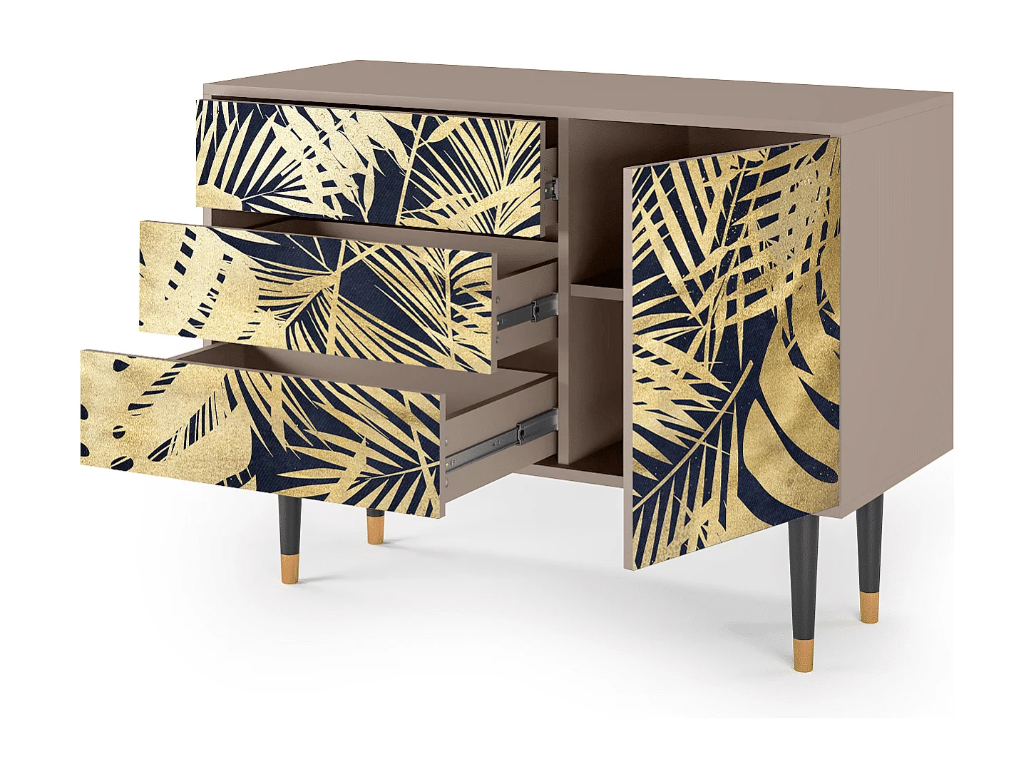 Credenza - 115х84х41 cm - S3 - Jungle Vibes, Latte