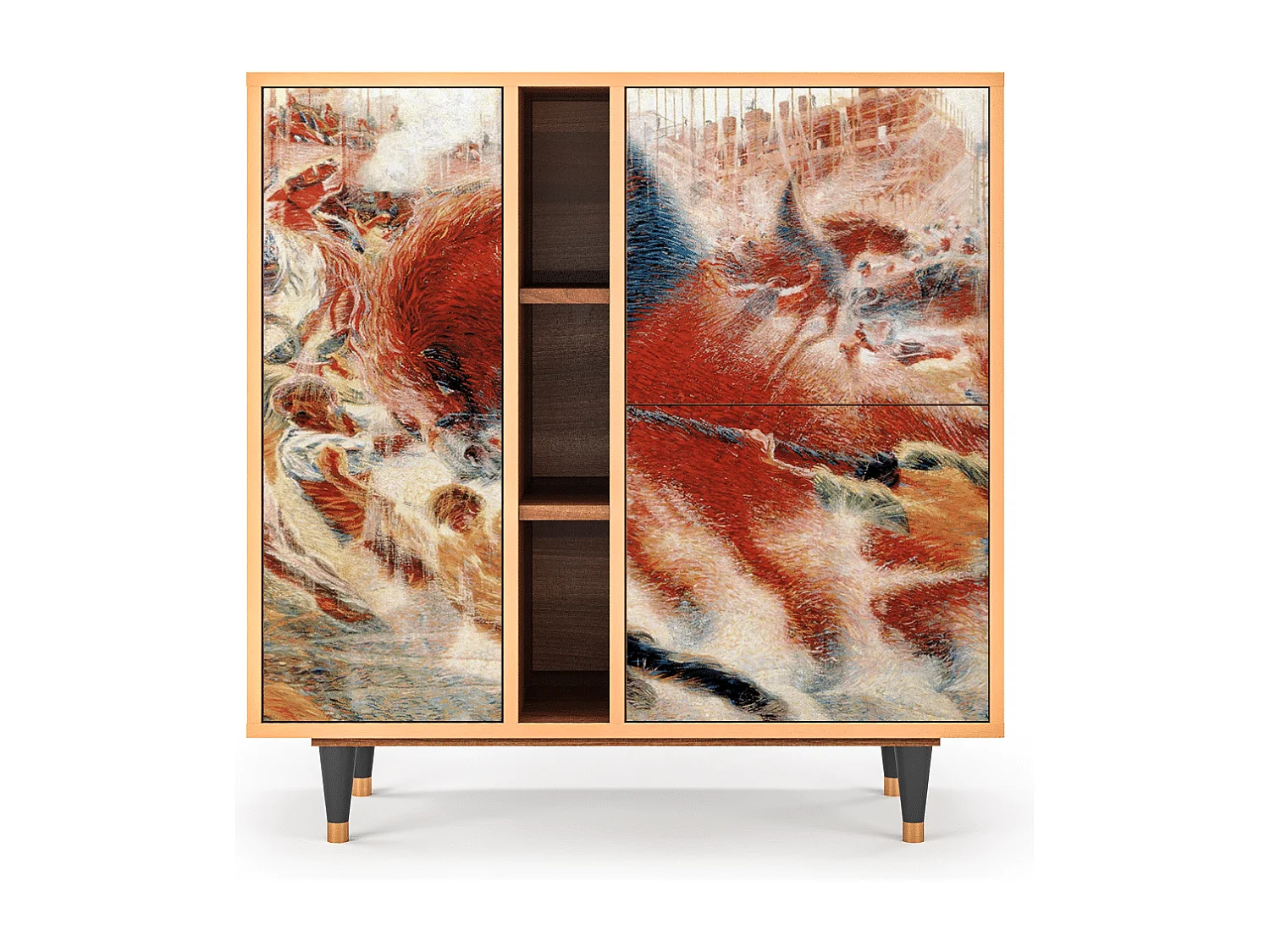 Buffet - 94х96х41 cm - BS5 - The City Rises, Noyer