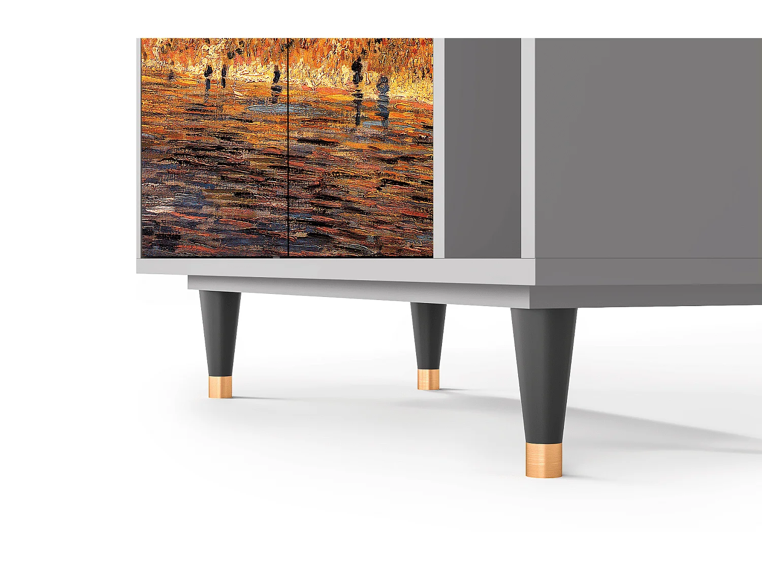 Buffet - 96х110х41 cm - BS6 - The Banks, Gris