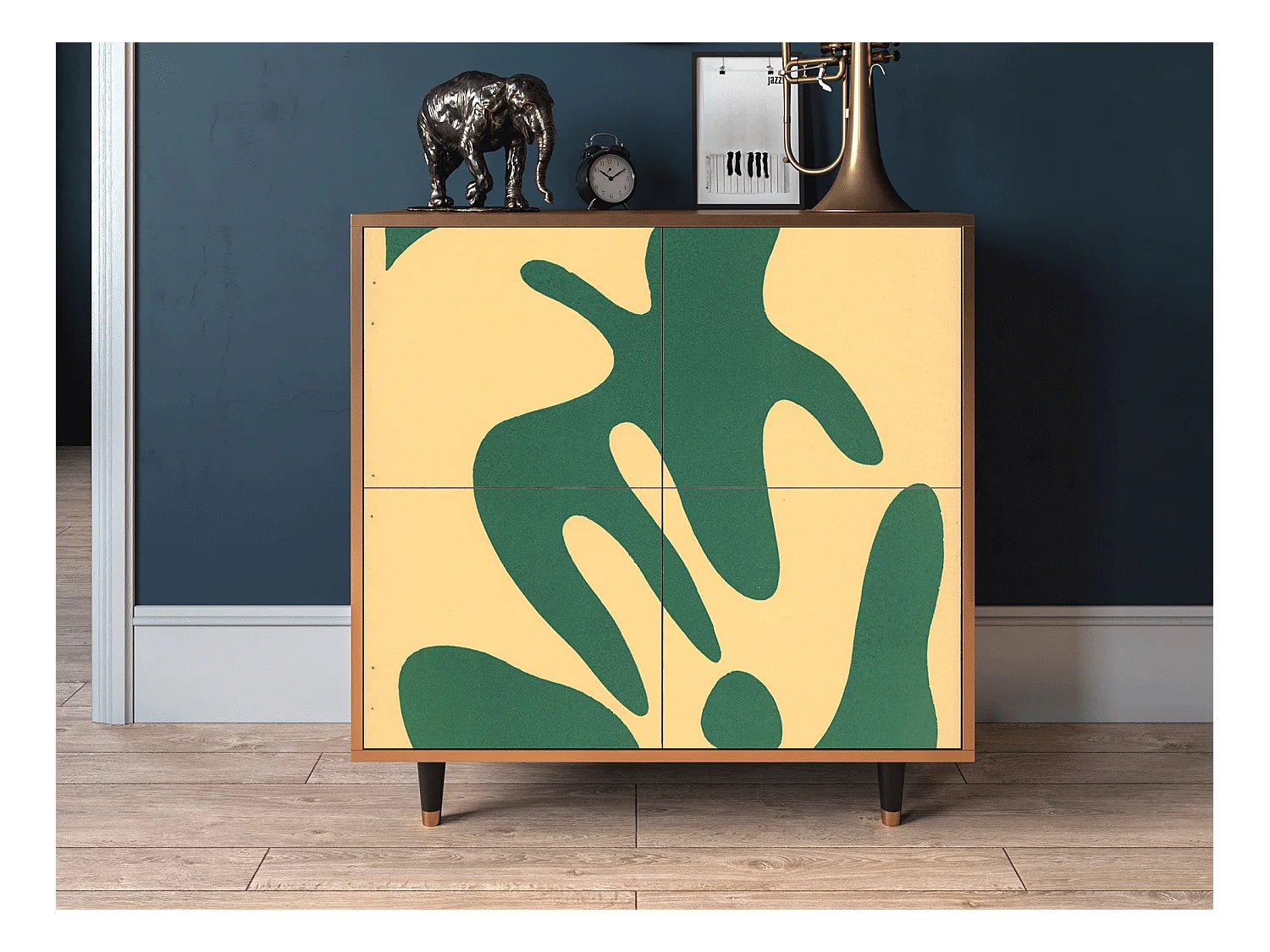 Credenza - 94x96x48 cm - BS3 - Constellations by Arp, Noce