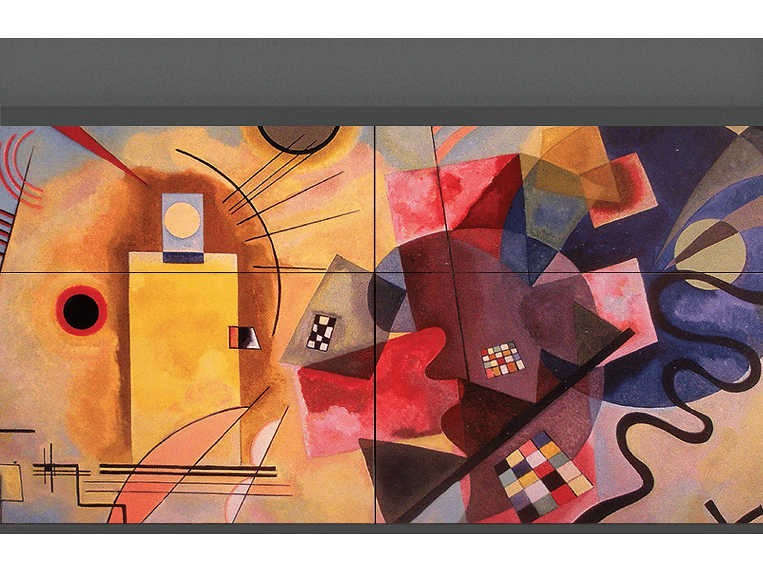 Kredens - 115x85x48 cm - BS4 - Modern Art, Antracyt