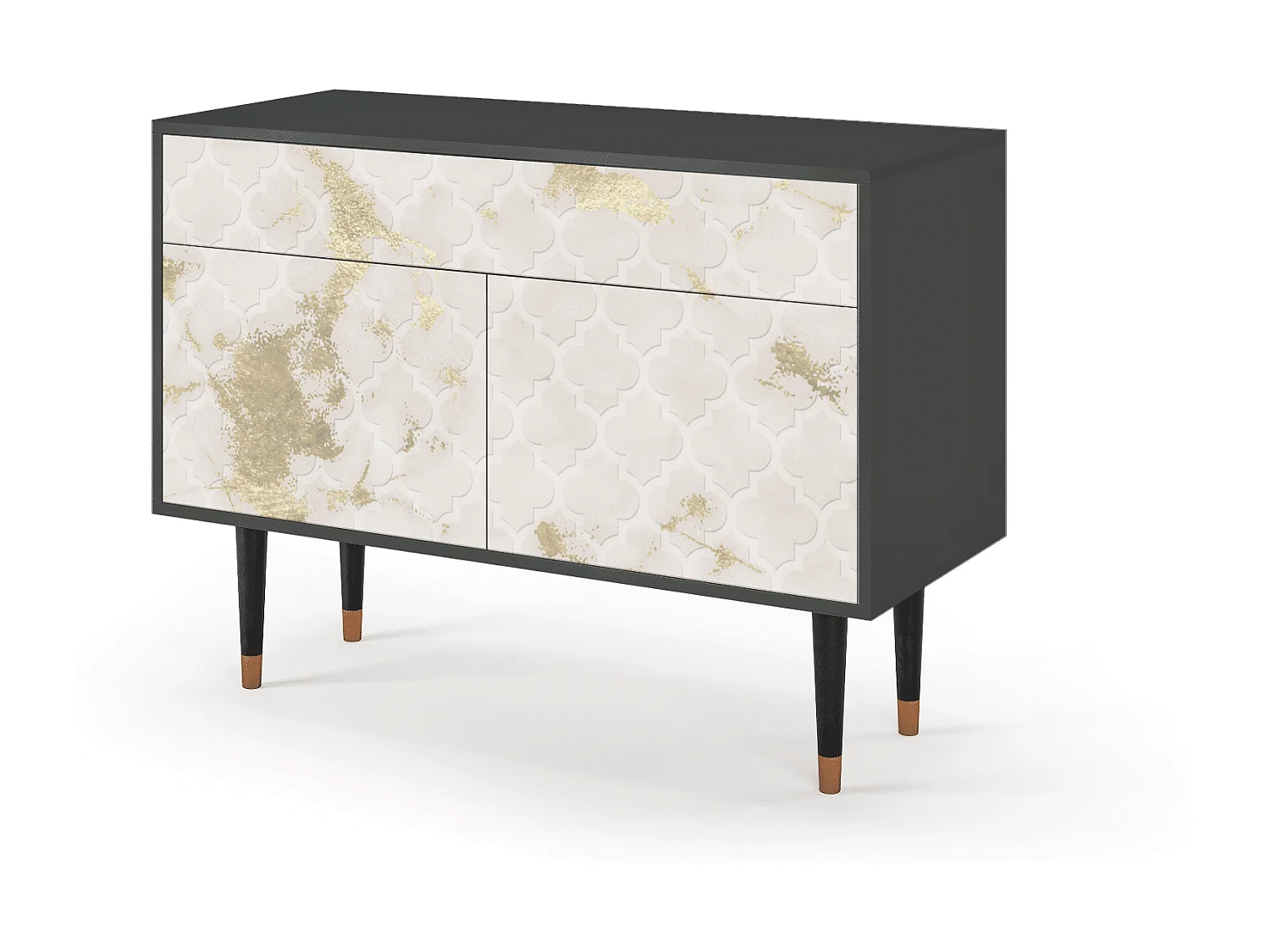 Buffet - 115x85x48 cm - BS4 - Sahara desert, Anthracite