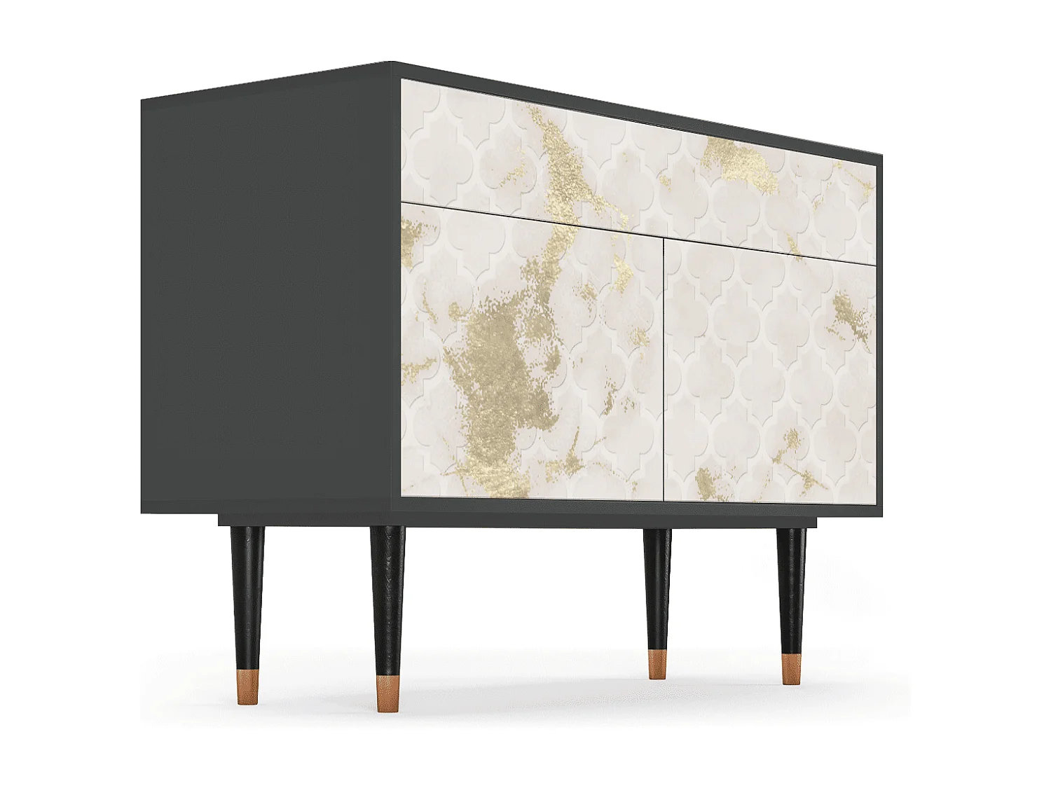 Buffet - 115x85x48 cm - BS4 - Sahara desert, Anthracite