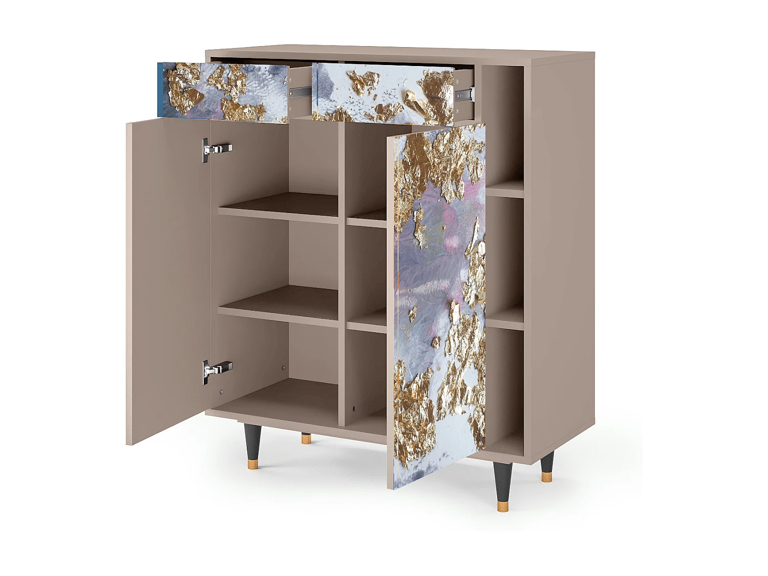 Credenza - 96х110х41 cm - BS6 - Planet Earth, Latte