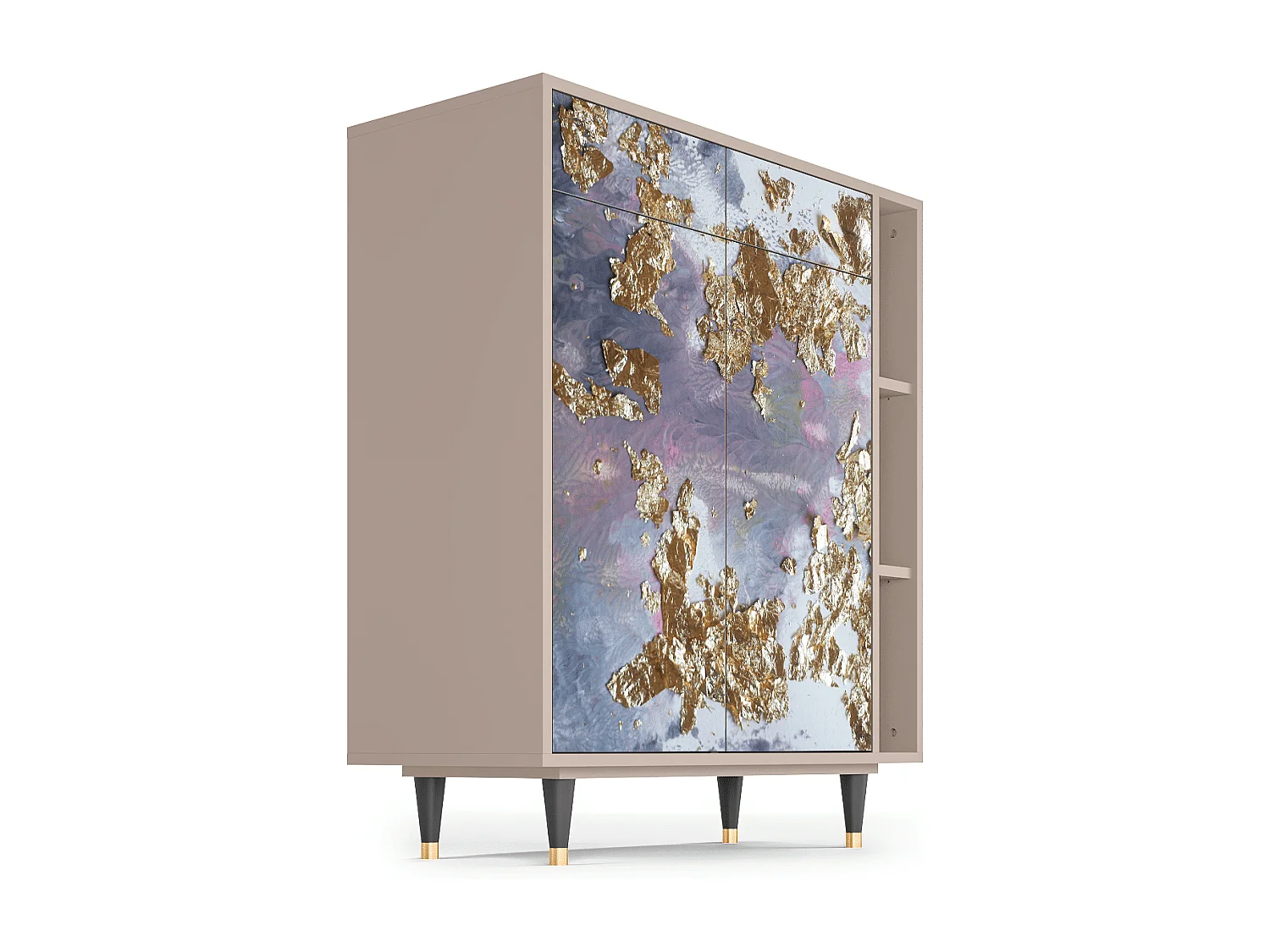 Aparador - 96х110х41 cm - BS6 - Planet Earth, Latte