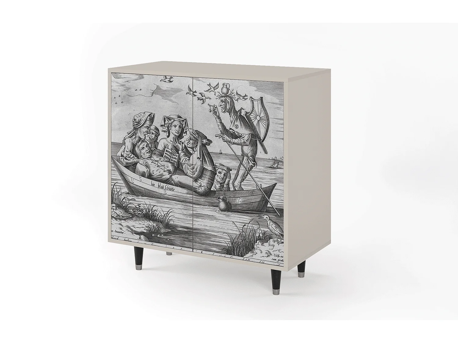 Buffet - 94x96x48 cm - BS3 - Blau Schuyte, Sable