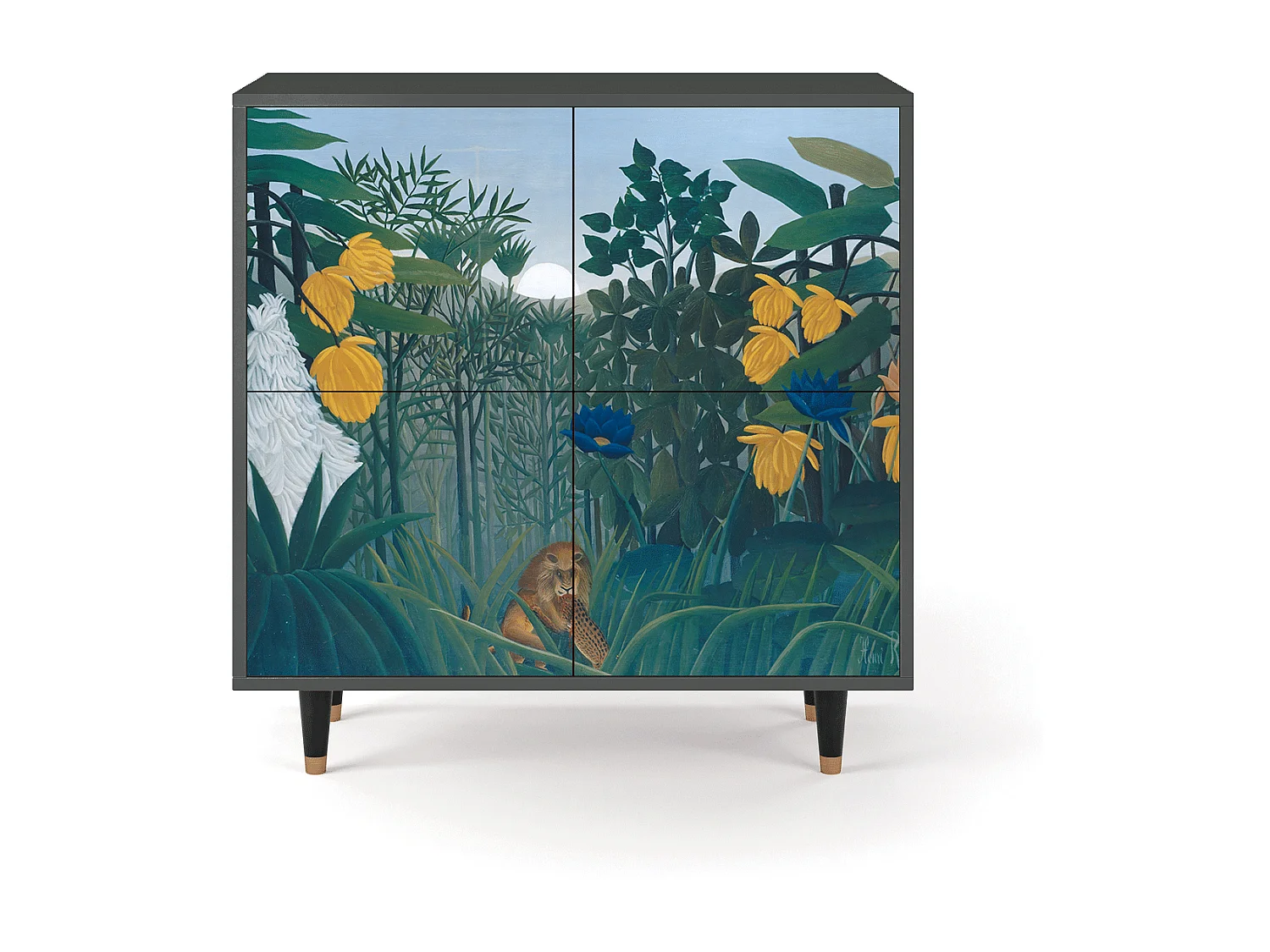 Buffet - 94x96x48 cm - BS3 - The Repast of the Lion, Anthracite