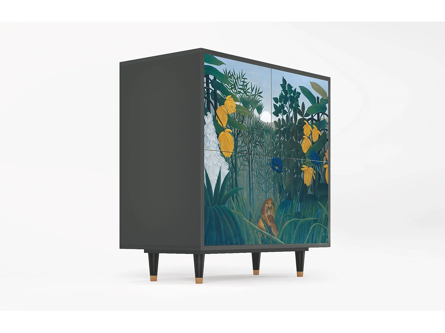 Buffet - 94x96x48 cm - BS3 - The Repast of the Lion, Anthracite