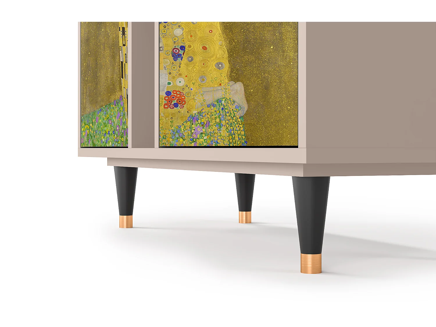 Credenza - 94х96х41 cm - BS5 - The Kiss by Klimt , Latte
