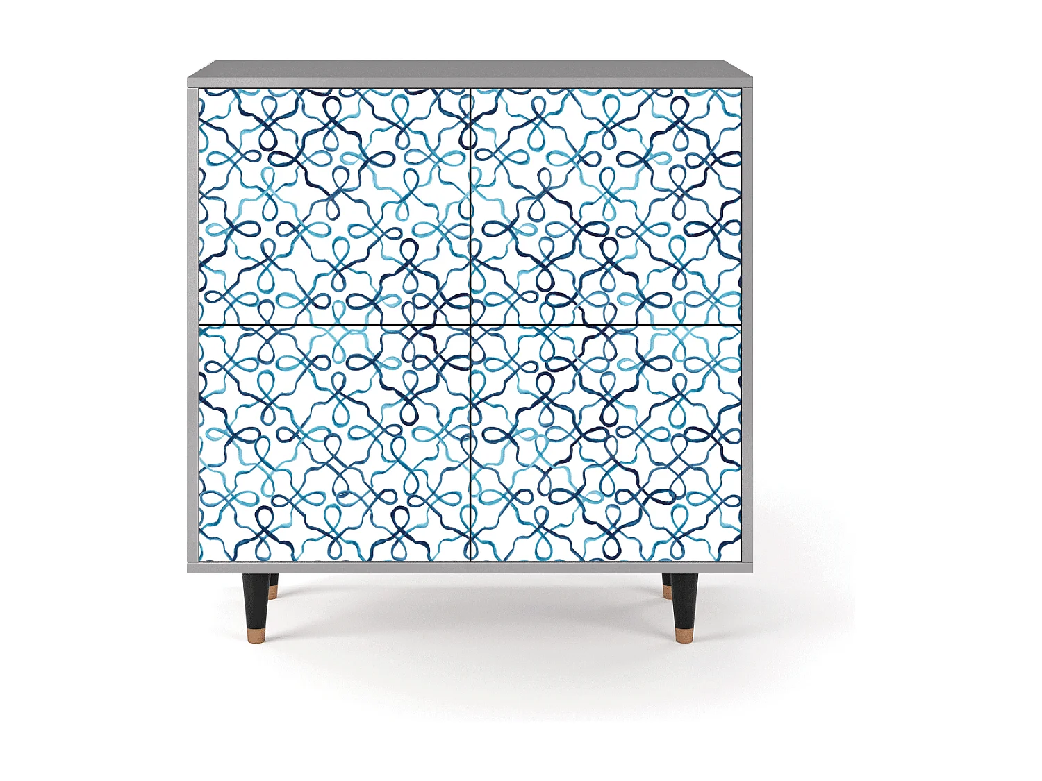 Dressoir - 94x96x48 cm - BS3 - Marine Strings, Grijs