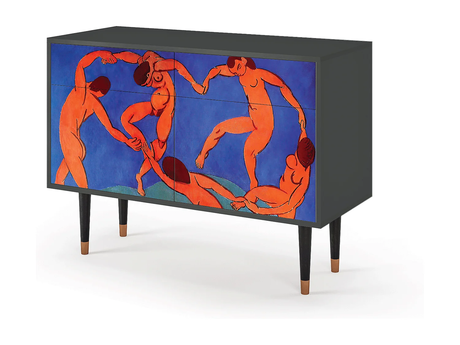 Buffet - 115x85x48 cm - BS4 - The Dance by Matisse , Anthracite