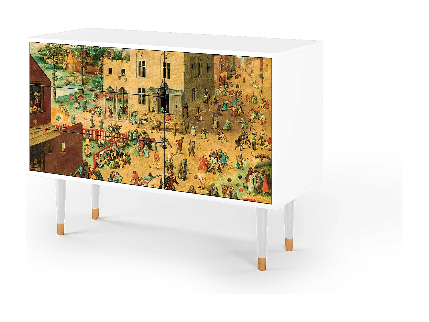 Buffet - 115х84х41 cm - S3 - Children Games, Blanc