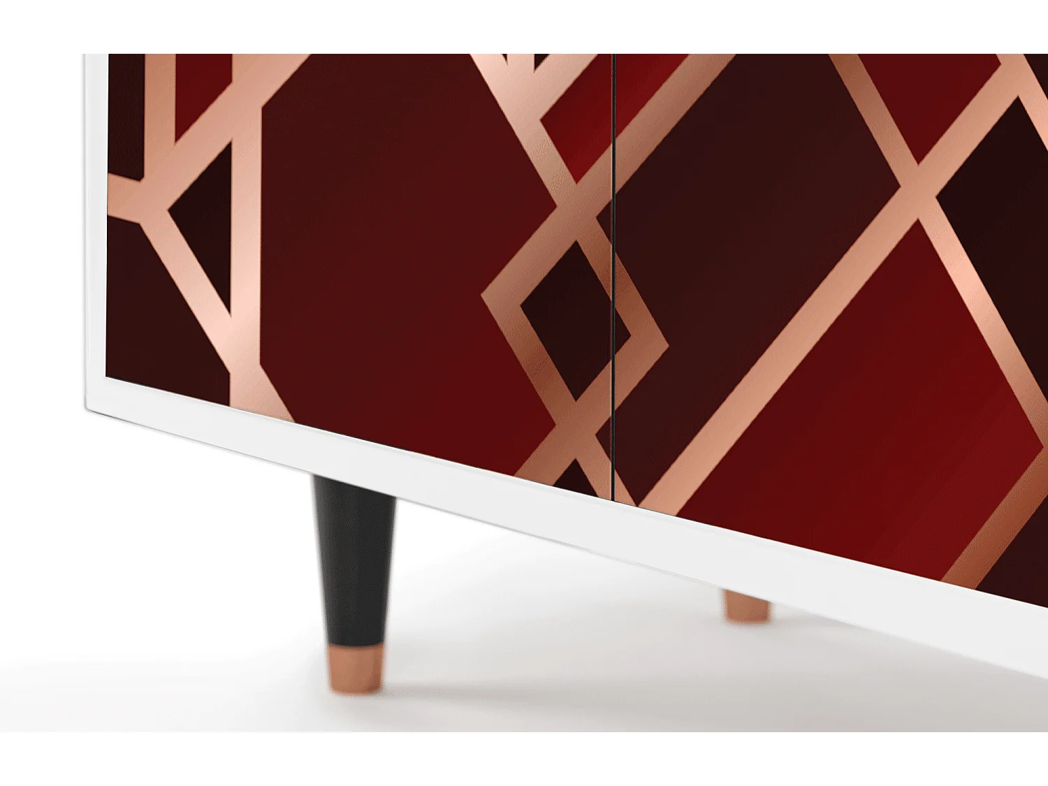 Dressoir - 94x96x48 cm - BS3 - Velvet 1920's, Wit