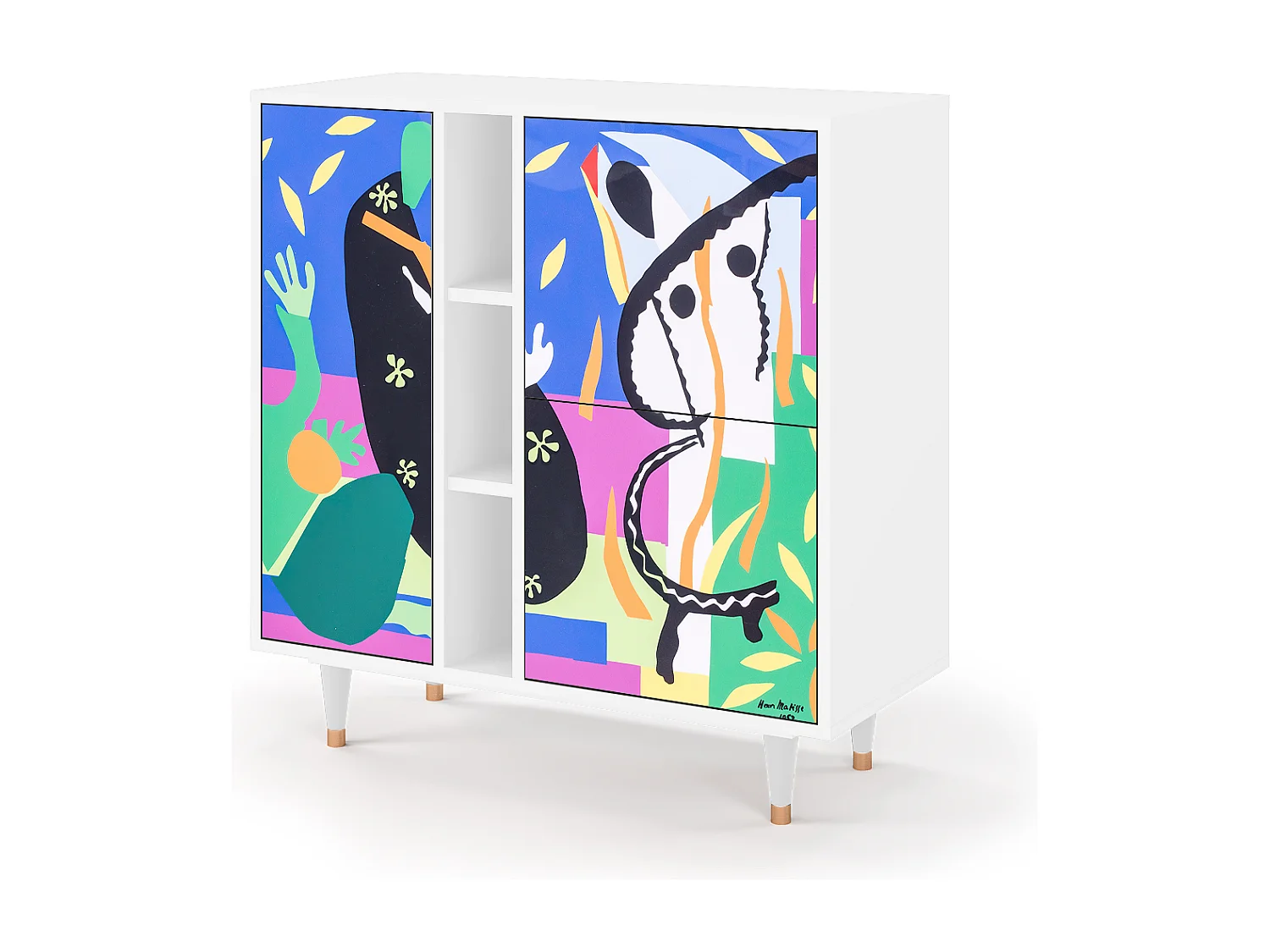 Buffet - 94х96х41 cm - BS5 - La Tristesse du Roi, Blanc