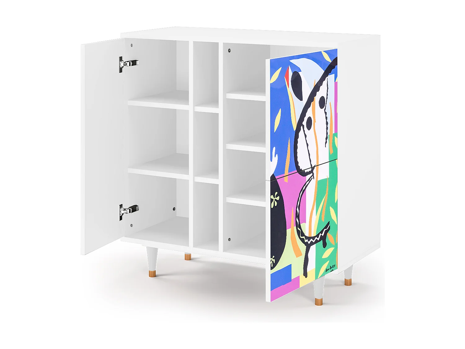 Buffet - 94х96х41 cm - BS5 - La Tristesse du Roi, Blanc