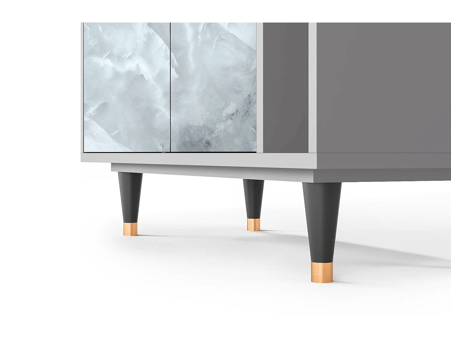 Sideboard - 96х110х41 cm - BS6 - The Onyx, Grau